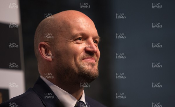 220120 - 2020 Guinness Six Nations Launch - Scotland head coach Gregor Townsend during the 2020 Guinness Six Nations Launch at Tobacco Dock, London