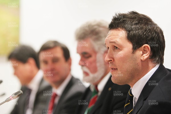 23.01.12 - Launch of six million pound Centre for Sporting Excellence, Ystrad Mynach -  Scott Young Football Development Manager at Cardiff City. 