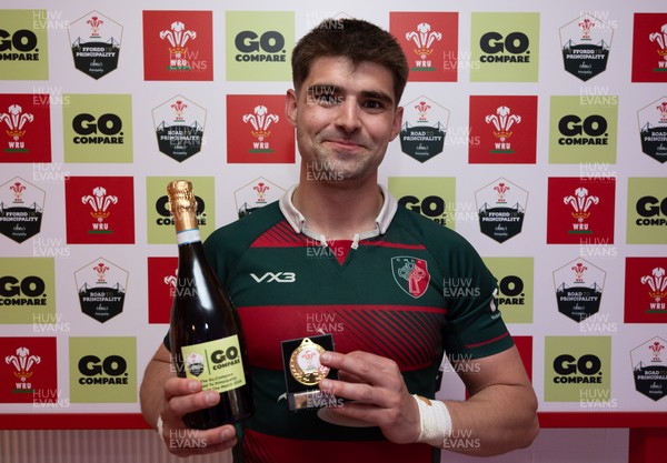 190426 - Aberavon Quins v Clwb Rygbi Cymry Caerdydd, Mens Division 2 Cup - Player of there match Gethin Owen of CRCC