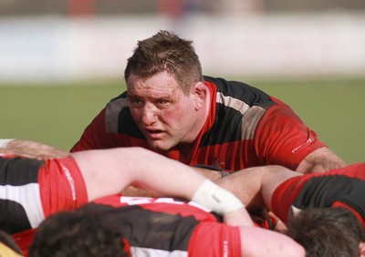 250212 Aberavon RFC v Newport RFC - Principality Premiership -Aberavon's Richard Morris on his 500th appearnace