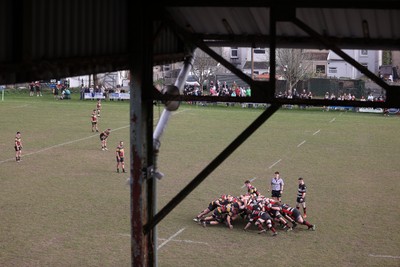 210326 - Abercrave v Dowlais - WRU Division One Semi Final - Scrum