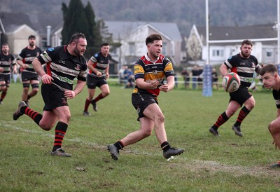 210326 - Abercrave v Dowlais - WRU Division One Semi Final - Rowan Lovering of Abercrave