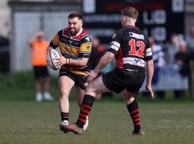 210326 - Abercrave v Dowlais - WRU Division One Semi Final - Connor Hughes of Abercrave