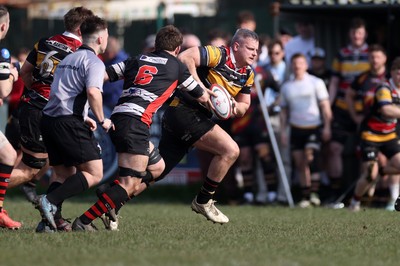 210326 - Abercrave v Dowlais - WRU Division One Semi Final - Jonathan Hapgood of Abercrave