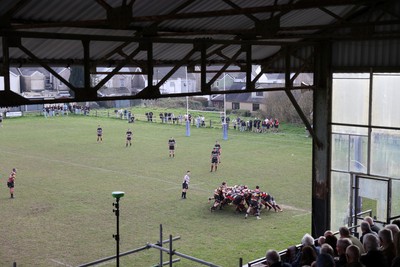 210326 - Abercrave v Dowlais - WRU Division One Semi Final - Scrum