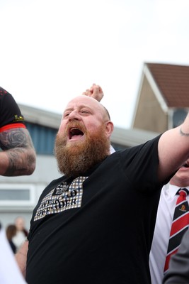210326 - Abercrave v Dowlais - WRU Division One Semi Final - Fans