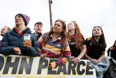 210326 - Abercrave v Dowlais - WRU Division One Semi Final - Fans