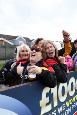 210326 - Abercrave v Dowlais - WRU Division One Semi Final - Fans