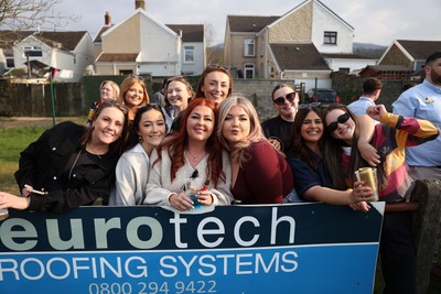 210326 - Abercrave v Dowlais - WRU Division One Semi Final - Fans