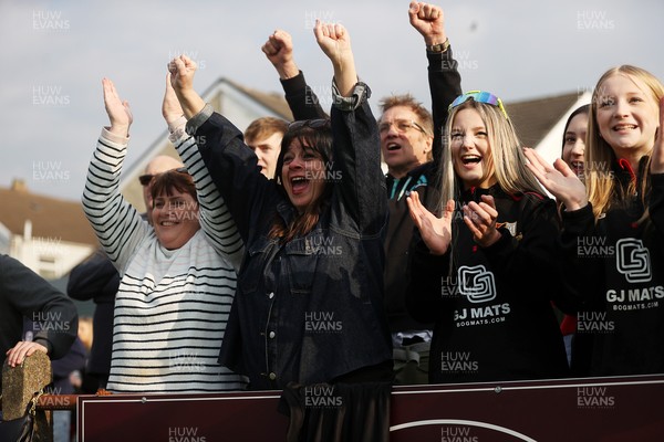 210326 - Abercrave v Dowlais - WRU Division One Semi Final - Fans