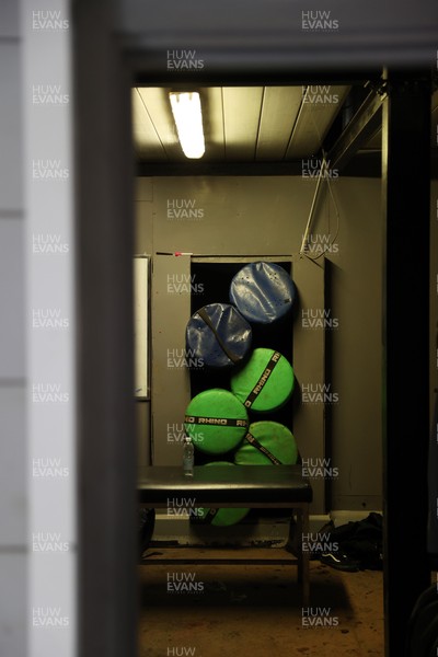 210326 - Abercrave v Dowlais - WRU Division One Semi Final - Changing rooms