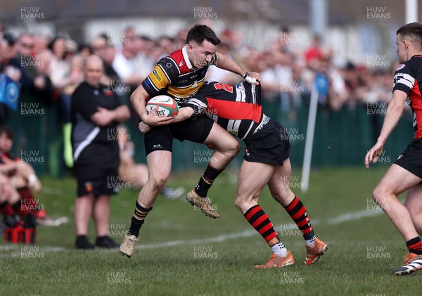 210326 - Abercrave v Dowlais - WRU Division One Semi Final - Tyler Lewis of Abercrave
