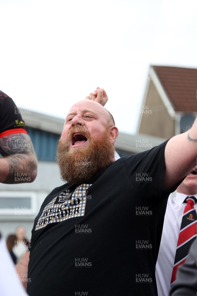210326 - Abercrave v Dowlais - WRU Division One Semi Final - Fans