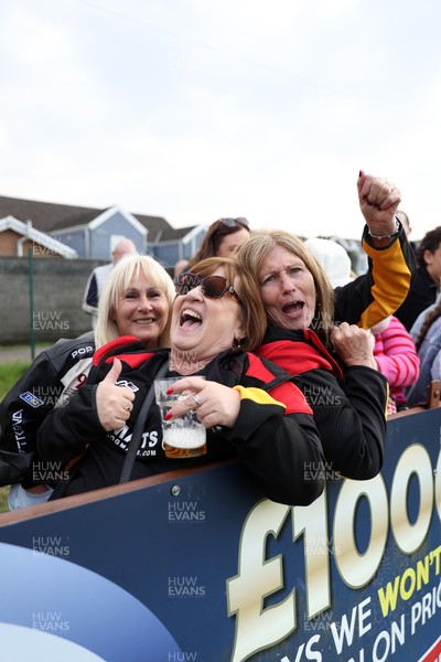 210326 - Abercrave v Dowlais - WRU Division One Semi Final - Fans