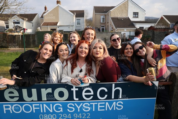 210326 - Abercrave v Dowlais - WRU Division One Semi Final - Fans