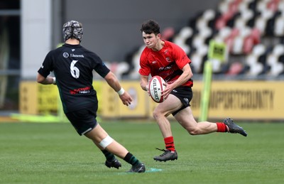 050525 - Abercynon v Llantrisant - U18 Shield Final - Boys U18s Finals Day - Taine Jones of Abercynon 