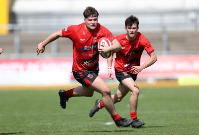 050525 - Abercynon v Llantrisant - U18 Shield Final - Boys U18s Finals Day - Mckenzie Meachin of Abercynon 