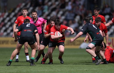 050525 - Abercynon v Llantrisant - U18 Shield Final - Boys U18s Finals Day - Kian Cadogan of Abercynon 