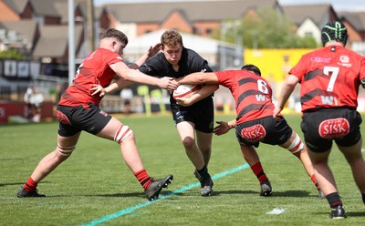 050525 - Abercynon v Llantrisant - U18 Shield Final - Boys U18s Finals Day - Tomos Prys-Evans of Llantrisant 