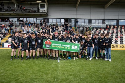 050525 - Abercynon v Llantrisant - U18 Shield Final - Boys U18s Finals Day - Llantrisant win the shield