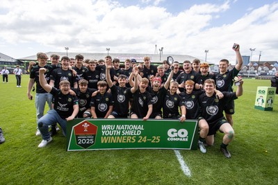 050525 - Abercynon v Llantrisant - U18 Shield Final - Boys U18s Finals Day - Llantrisant win the shield