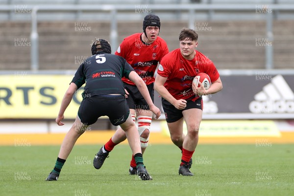050525 - Abercynon v Llantrisant - U18 Shield Final - Boys U18s Finals Day - Mckenzie Meachin of Abercynon 