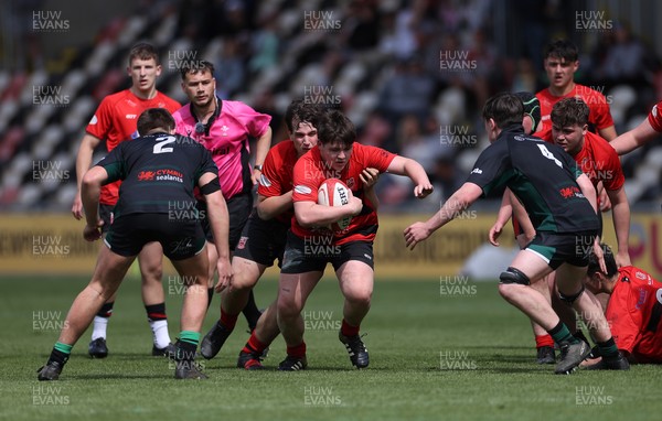 050525 - Abercynon v Llantrisant - U18 Shield Final - Boys U18s Finals Day - Kian Cadogan of Abercynon 