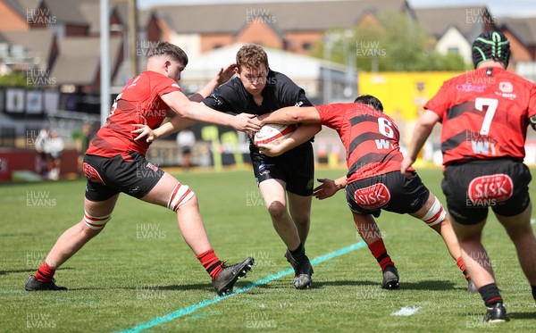 050525 - Abercynon v Llantrisant - U18 Shield Final - Boys U18s Finals Day - Tomos Prys-Evans of Llantrisant 
