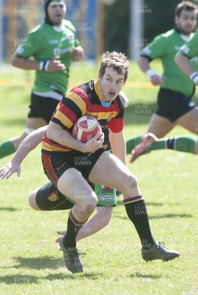 270413 - Abergele v Denbigh, SWALEC League 2 North -Abergele (green) take on Denbigh RFC in the Swalec League 2 North 