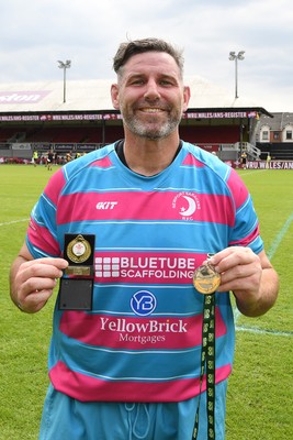 110525 - Aberteifi RFC v Newport Saracens - Mens Division 3 Cup Final - Player of the match John Lavender of Newport Saracens