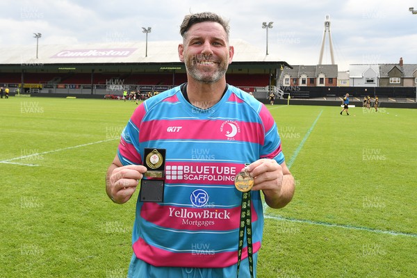 110525 - Aberteifi RFC v Newport Saracens - Mens Division 3 Cup Final - Player of the match John Lavender of Newport Saracens