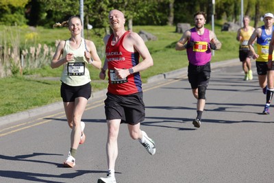 190426 - ABP Newport Marathon - International Sports Village Photo by Andrew Higgins