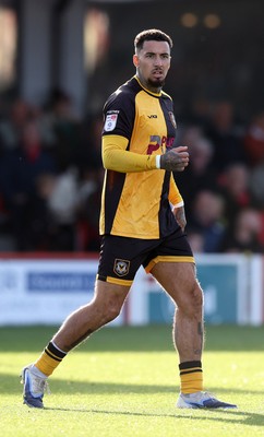 111025 - Accrington Stanley v Newport County - Sky Bet League 2 - Courtney Baker-Richardson of Newport