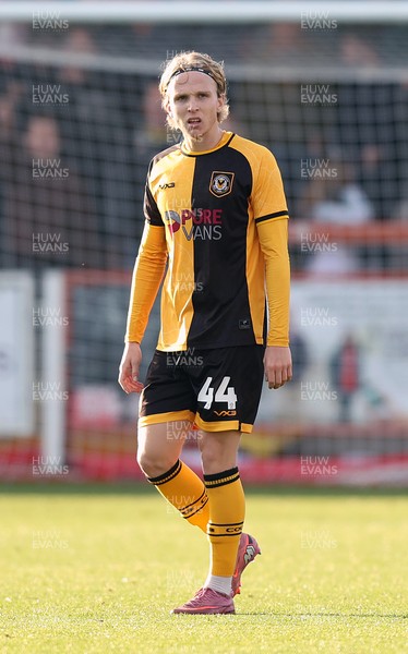 111025 - Accrington Stanley v Newport County - Sky Bet League 2 - Sammy Braybrooke of Newport