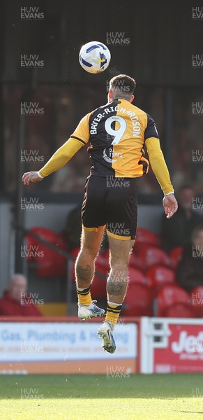 111025 - Accrington Stanley v Newport County - Sky Bet League 2 - Courtney Baker-Richardson of Newport