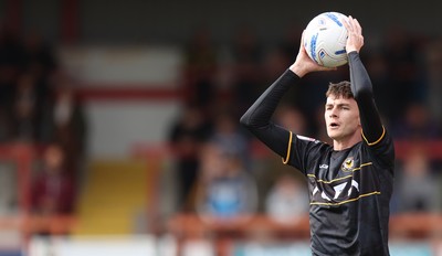 190926 - Accrington Stanley v Newport County - Sky Bet League 2 - Joe Thomas of Newport
