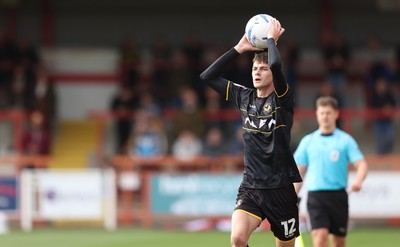 190926 - Accrington Stanley v Newport County - Sky Bet League 2 - Joe Thomas of Newport