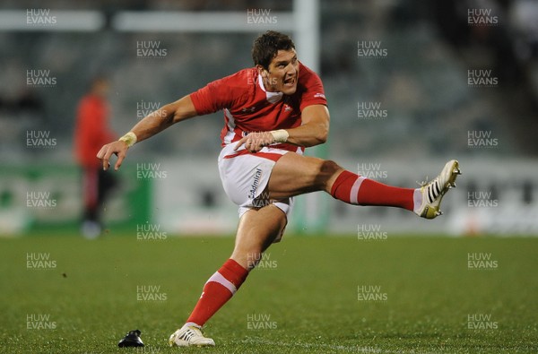 120612 - ACT Brumbies v Wales -James Hook of Wales