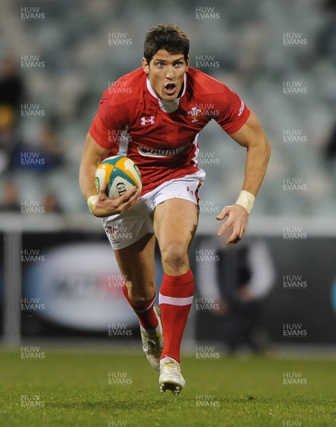 120612 - ACT Brumbies v Wales -James Hook of Wales