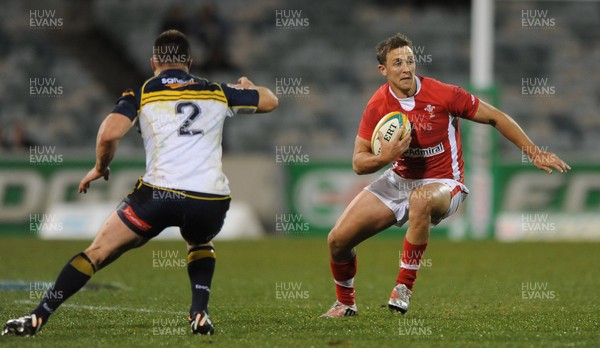 120612 - ACT Brumbies v Wales -Ashley Beck of Wales