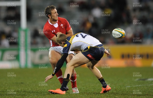 120612 - ACT Brumbies v Wales -Ashley Beck of Wales