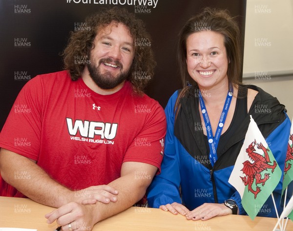 031012 - Adam Jones - Tesco - Merthyr Tydfil -  Adam Jones signs autographs for fans at Tesco, Merthyr Tydfil