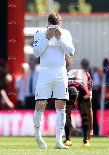 050518 - AFC Bournemouth v Swansea City - Premier League - Dejected Alfie Mawson of Swansea