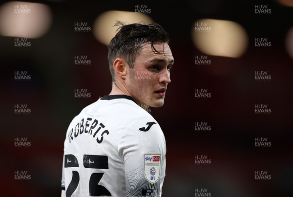 160321 - AFC Bournemouth v Swansea City - SkyBet Championship - Connor Roberts of Swansea City