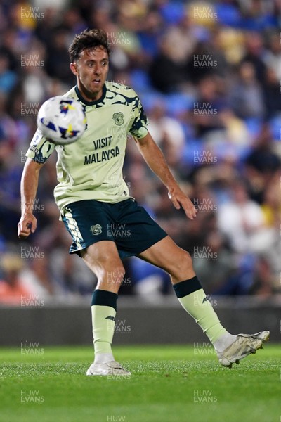 190825 - AFC Wimbledon v Cardiff City - Sky Bet League 1 - Ryan Wintle of Cardiff City