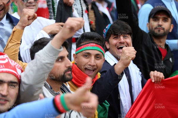 040619 - Afghanistan v Sri Lanka - ICC Cricket World Cup 2019 - Fans watching the game