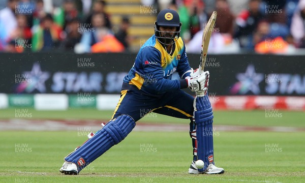 040619 - Afghanistan v Sri Lanka - ICC Cricket World Cup 2019 - Lasith Malinga of Sri Lanka batting