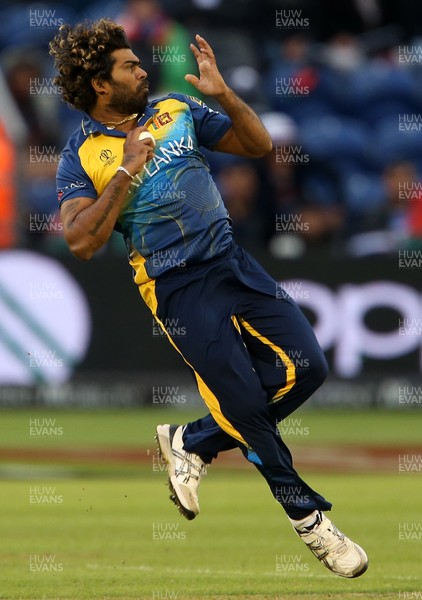 040619 - Afghanistan v Sri Lanka - ICC Cricket World Cup 2019 - Lasith Malinga of Sri Lanka bowling