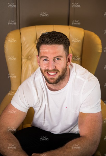 260418 - Alex Cuthbert of Cardiff Blues and Wales at Cameo Club in Pontcanna, Cardiff