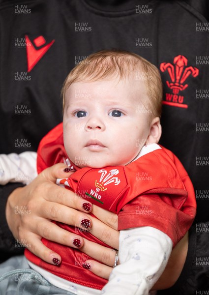 LIBRARY PIC taken 120126 - Jasmine Joyce and Alisha Joyce with baby Ralphie as they attend a Wales Women rugby session at the NCE
